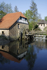 Fototapeta na wymiar Ölmühle i Lemgo, Brake