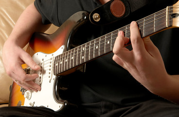 Fototapeta premium Guitarist