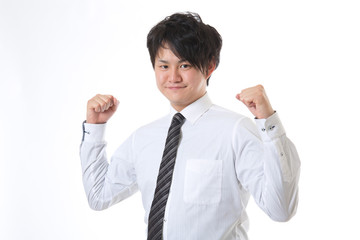 やる気のビジネスマン