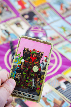 King of Pentacles, Tarot card, Major Arcana