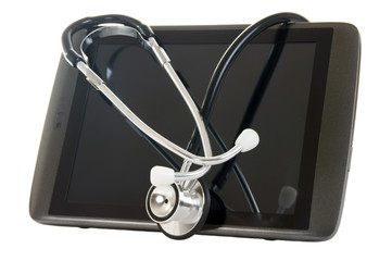 Tablet Pc and Stethoskop