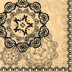ornamental indian style background
