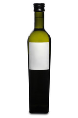 bottle with olive oil