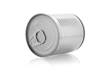 a can isolated on white background