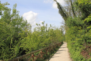 Pista ciclabile, Parco Groane