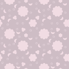 seamless pattern with flowers