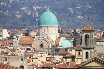 Fototapeta na wymiar Synagogue of Florence