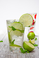 Fresh mojito drink