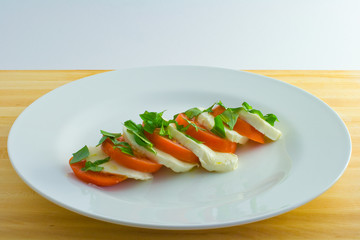 A Caprese Salad
