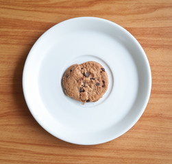 chocolate chips cookies.