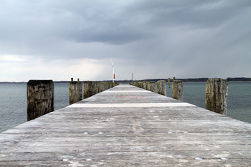 Holzsteg
