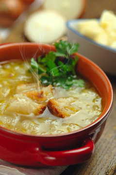 Zuppa di cipolle - Onion soup
