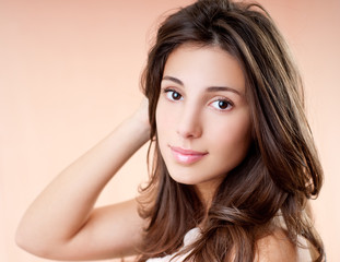Fototapeta premium beautiful brunette