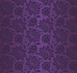 water lilies, ethnic floral pattern, textile design, royal India