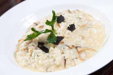 Italy style rice soup