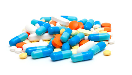 colorful pills