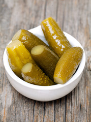 pickled cucumbers