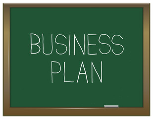 Business plan concept.