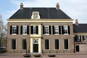 A historic house from 1774 in Assen (Netherlands