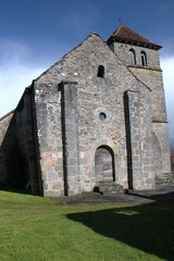 Fototapeta premium église de St-Eloy-les-tuileries.