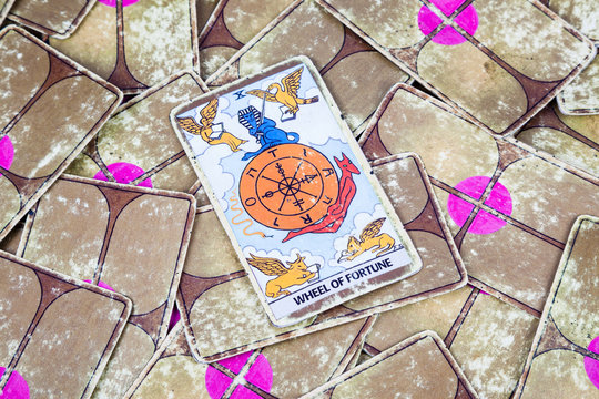 Wheel of Fortune, Tarot card, Major Arcana (2)