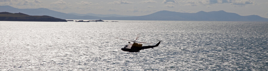 Griffin Helicopter winching