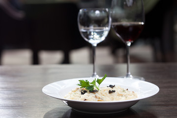 Italy style rice soup