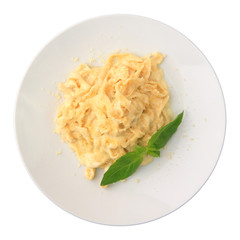 fettuccine with cheese