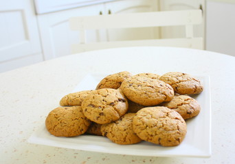 cookies au pépites de chocolat noir