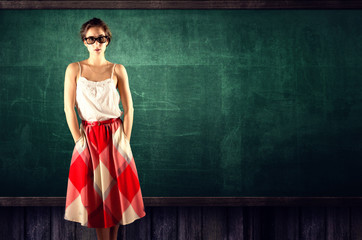 Woman with Glasses