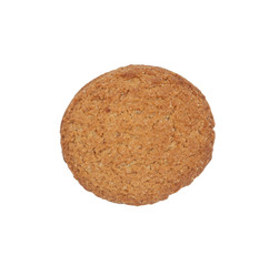 Peanut Butter Cookie Isolated on White Background