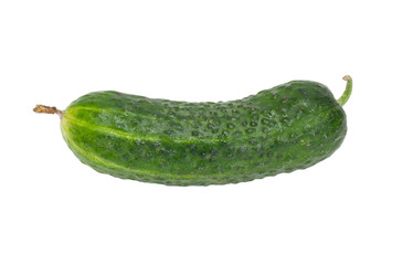 cucumber isolated on white