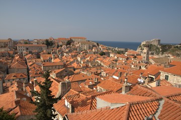 Fototapeta na wymiar Dubrovnik, Blick auf die Altstadt