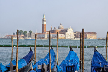 Venice - grand canal with gondola