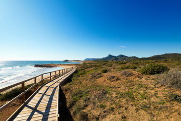 Beautiful beach in Spain