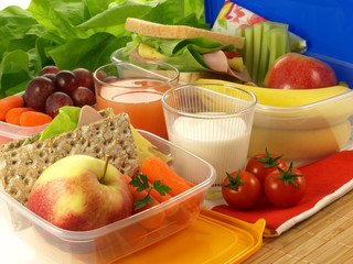 Colorful lunch