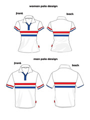 New polo national design for decent sport vector