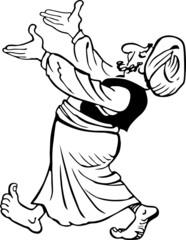 Hospitable arab saying Welcome