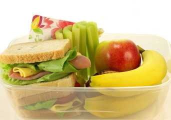 Healthy breakfast, isolated