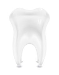 White tooth
