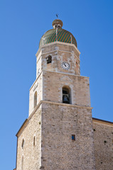 Fototapeta na wymiar Mother Church. Pietramontecorvino. Puglia. Italy.