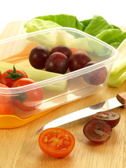 Takeaway light meal