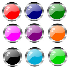 Icon button set