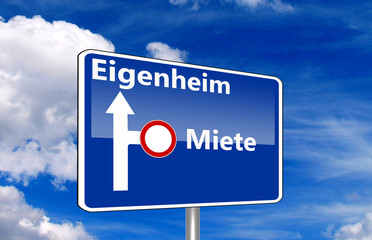 Eigenheim statt Miete