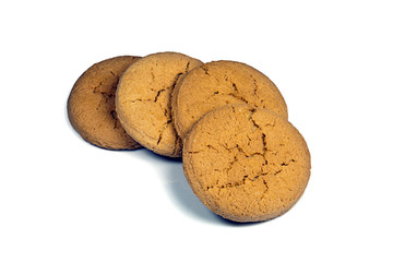 cookies on a white background