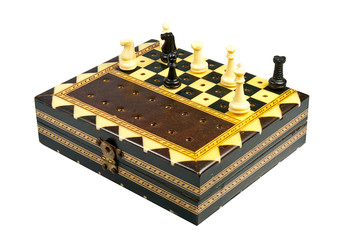 wooden chess