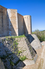 Castle of Lucera. Puglia.  Italy.
