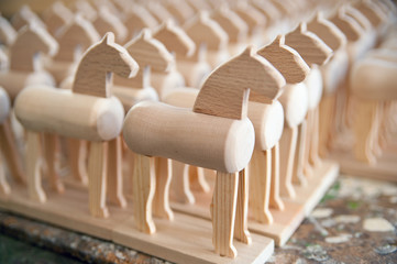 Holzpferdchen