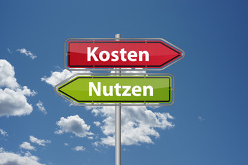 Kosten vs. Nutzen