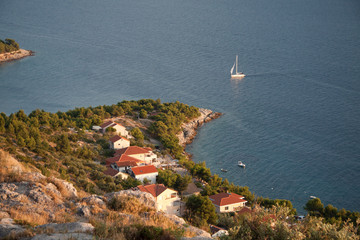 panorama marino - Murter, Croazia